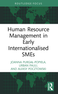 Cover image: Human Resource Management in Early Internationalised SMEs 1st edition 9781032335186