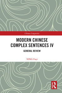 Titelbild: Modern Chinese Complex Sentences IV 1st edition 9781032465111