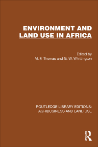 Cover image: Environment and Land Use in Africa 1st edition 9781032469430