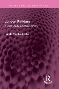 Cover image: London Patidars 1st edition 9781032452692