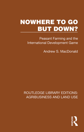 表紙画像: Nowhere To Go But Down? 1st edition 9781032470498