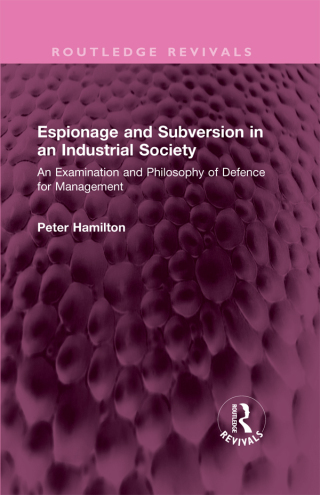 Immagine di copertina: Espionage and Subversion in an Industrial Society 1st edition 9781032459028