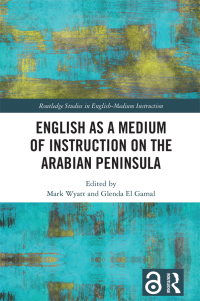 Cover image: English as a Medium of Instruction on the Arabian Peninsula 1st edition 9781032024936