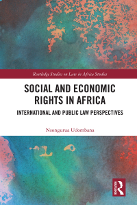 Cover image: Social and Economic Rights in Africa 1st edition 9781032412818