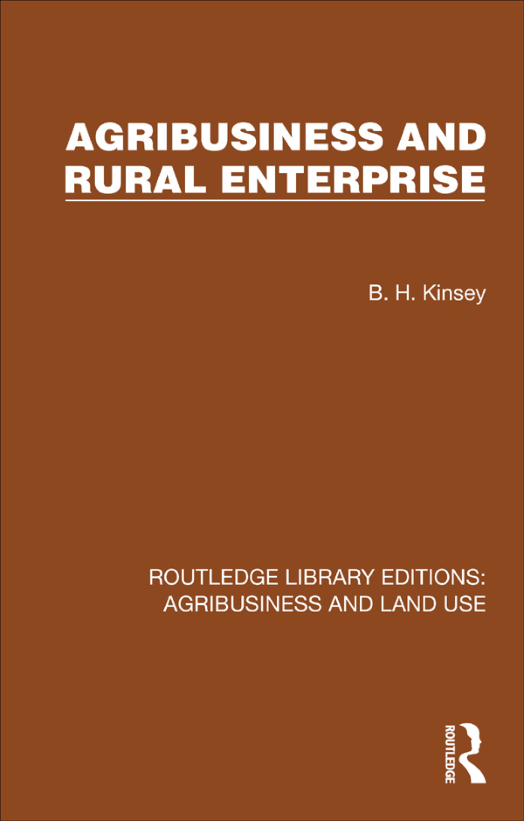 Agribusiness and Rural Enterprise 1st Edition