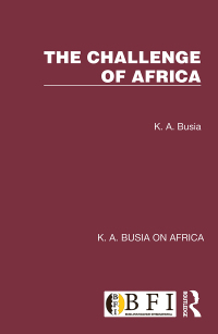 表紙画像: The Challenge of Africa 1st edition 9781032247939