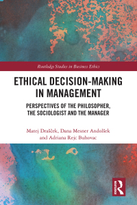 Cover image: Ethical Decision-Making in Management 1st edition 9781032186610