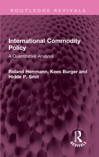 Cover image: International Commodity Policy 1st edition 9781032459042