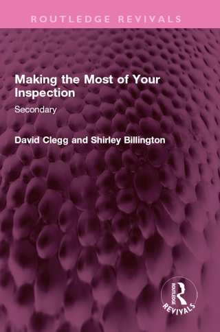 Cover image: Making the Most of Your Inspection 1st edition 9781032480664
