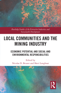 Imagen de portada: Local Communities and the Mining Industry 1st edition 9781032022130