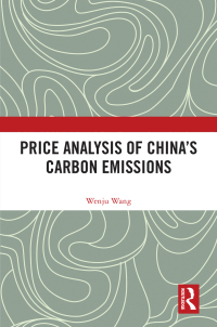 Cover image: Price Analysis of China's Carbon Emissions 1st edition 9781032483283