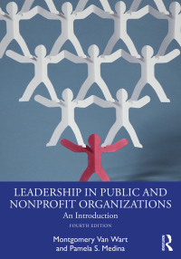 Cover image: Leadership in Public and Nonprofit Organizations 4th edition 9781032200132