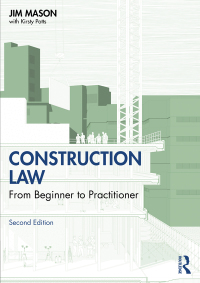 Cover image: Construction Law 2nd edition 9781032462325