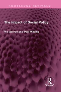 Cover image: The Impact of Social Policy 1st edition 9781032485850