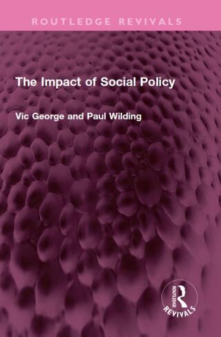 Titelbild: The Impact of Social Policy 1st edition 9781032485850
