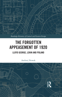 Cover image: The Forgotten Appeasement of 1920 1st edition 9781032434636