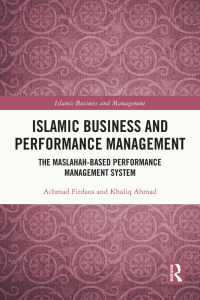 Imagen de portada: Islamic Business and Performance Management 1st edition 9781032488226