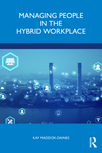 Cover image: Managing People in the Hybrid Workplace 1st edition 9781032379999