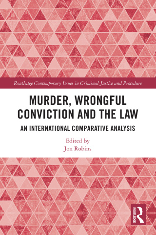 Imagen de portada: Murder, Wrongful Conviction and the Law 1st edition 9781032170336
