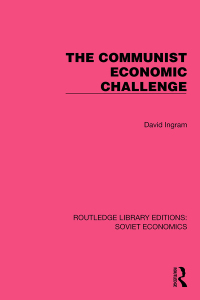 Cover image: The Communist Economic Challenge 1st edition 9781032493398