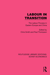 Cover image: Labour in Transition 1st edition 9781032493749