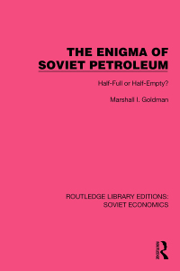 Imagen de portada: The Enigma of Soviet Petroleum 1st edition 9781032487571