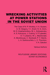 صورة الغلاف: Wrecking Activities at Power Stations in the Soviet Union 1st edition 9781032490434