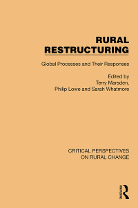 صورة الغلاف: Rural Restructuring 1st edition 9781032496047
