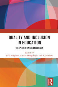 Immagine di copertina: Quality and Inclusion in Education 1st edition 9781032768519