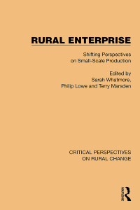 Cover image: Rural Enterprise 1st edition 9781032496658