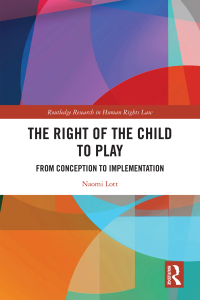 صورة الغلاف: The Right of the Child to Play 1st edition 9781032394220