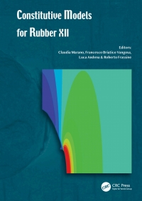 Cover image: Constitutive Models for Rubber XII 1st edition 9781032315539