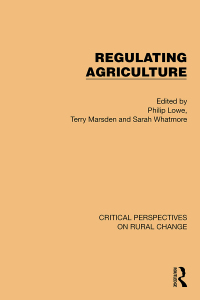 Cover image: Regulating Agriculture 1st edition 9781032497068
