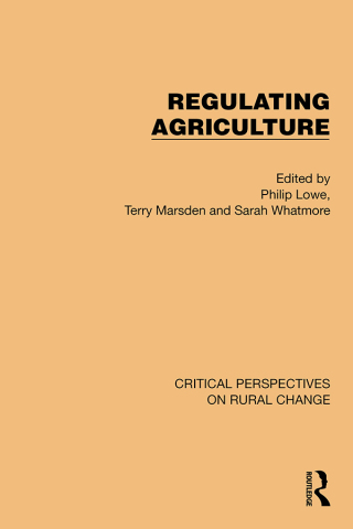 Cover image: Regulating Agriculture 1st edition 9781032497617