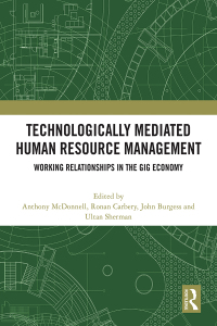 Imagen de portada: Technologically Mediated Human Resource Management 1st edition 9781032482699