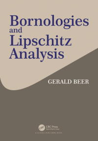 صورة الغلاف: Bornologies and Lipschitz Analysis 1st edition 9780367497873