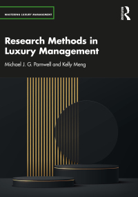 Cover image: Research Methods in Luxury Management 1st edition 9781032281100