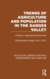 Titelbild: Trends of Agriculture in the Ganges Valley 1st edition 9781032498737