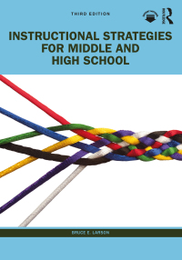 Cover image: Instructional Strategies for Middle and High School 3rd edition 9780367858858