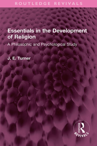 Titelbild: Essentials in the Development of Religion 1st edition 9781032501482
