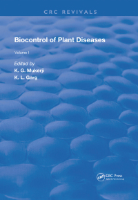 Imagen de portada: Biocontrol Of Plant Diseases 1st edition 9780367262785