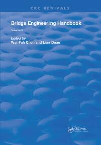 Titelbild: Bridge Engineering Handbook 1st edition 9780367253295