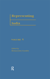 Cover image: Representing India 1st edition 9780415222518