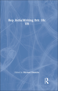 Imagen de portada: Representing India 1st edition 9780415222549