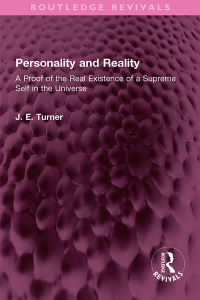 صورة الغلاف: Personality and Reality 1st edition 9781032504056
