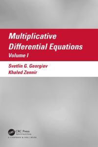 Cover image: Multiplicative Differential Equations 1st edition 9781032491370