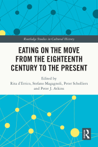 Imagen de portada: Eating on the Move from the Eighteenth Century to the Present 1st edition 9781032356136