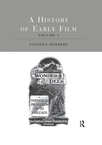 Imagen de portada: A History of Early Film V1 1st edition 9780415211529