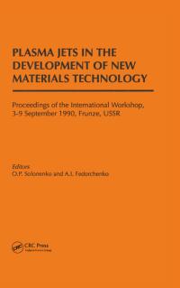 Immagine di copertina: Plasma Jets in the Development of New Materials Technology 1st edition 9789067641319