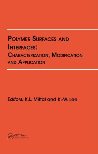 Cover image: Polymer Surfaces and Interfaces: Characterization, Modification and Application 1st edition 9789067642170